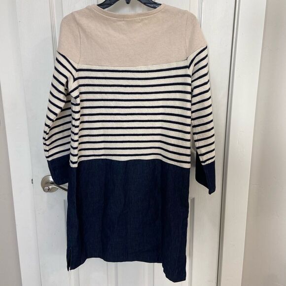 Stevie Hender Striped Denim Dress - Picture 8 of 8